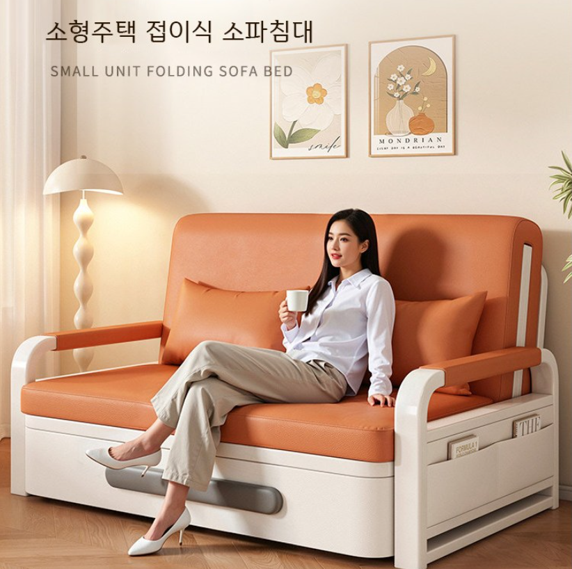 Dofia 접이식 소파베드｜원룸에서 소파·침대·수납까지 하나로 해결 제품 이미지