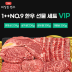 푸드지 마장동 1++(9)등급 한우 선물세트 _11