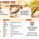 김화농협 두루웰 철원오대쌀 10kg｜GAP 인증 2026년산 햅쌀, 상등급 백미의 특징 상품 이미지 1